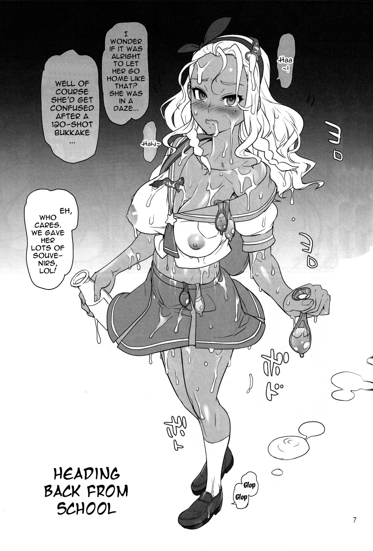 Hentai Manga Comic-Goddess Covered In White-Read-6